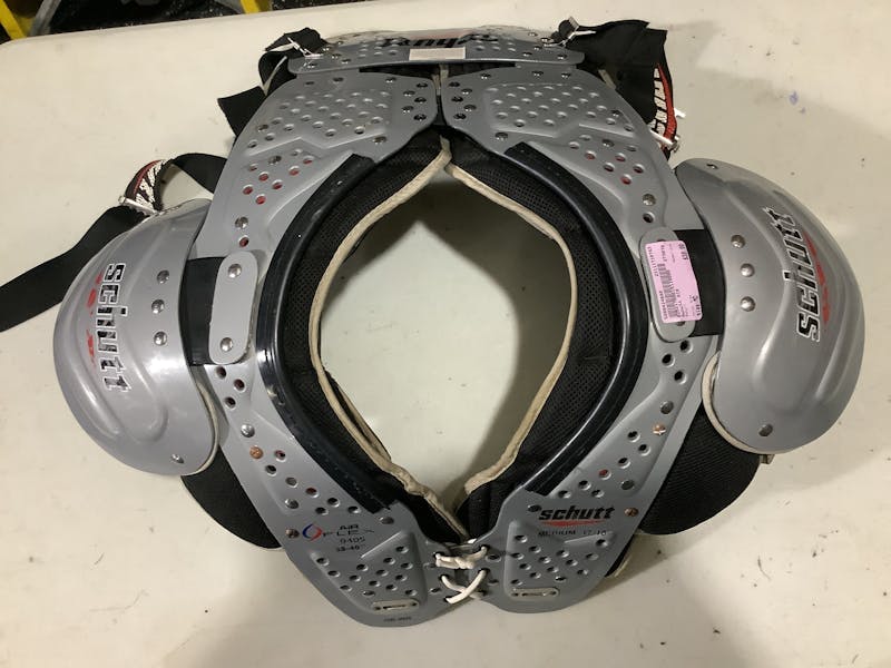 Used Schutt AIR MD Football Shoulder Pads