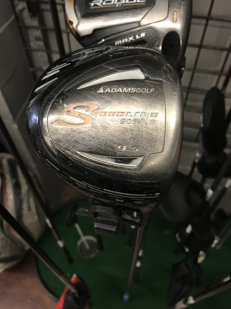 Used Adams Golf SPEEDLINE 9064LS 9.5 Degree Regular Flex Graphite Shaft Drivers