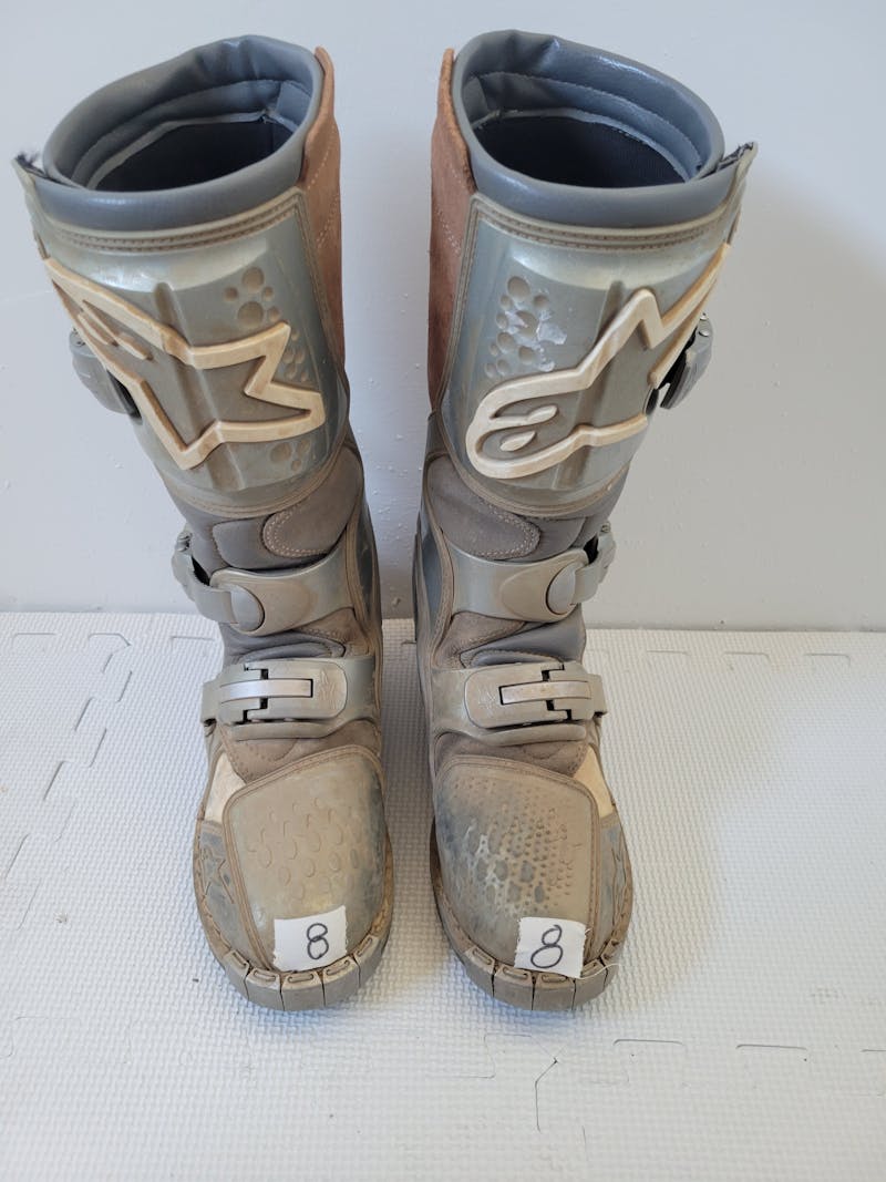 Used Alpine Stars T6 Senior 8 Motocross Boots