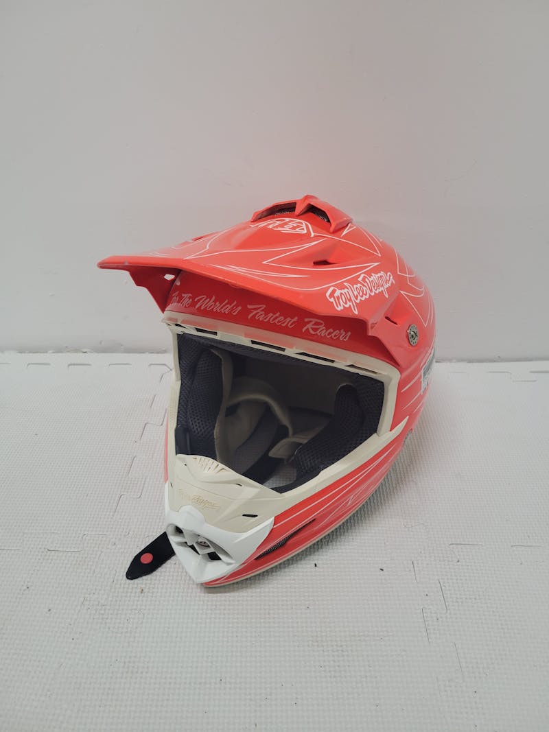 Used Troy Lee Designs SNELL M2010 MD Motocross Helmets