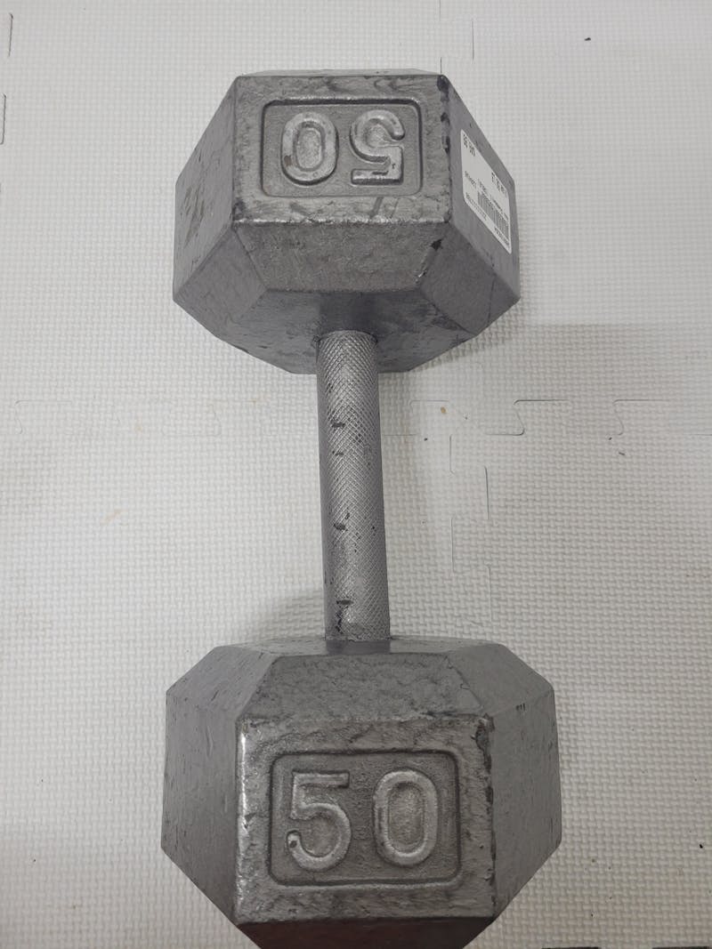 Used 50 lb Dumbbells