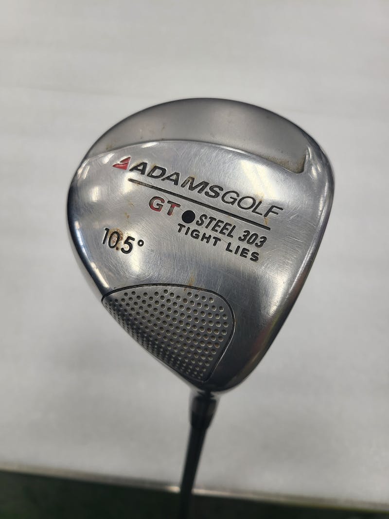 Used Adams GT STEEL 303 10.5 Degree Regular Flex Graphite Shaft Drivers