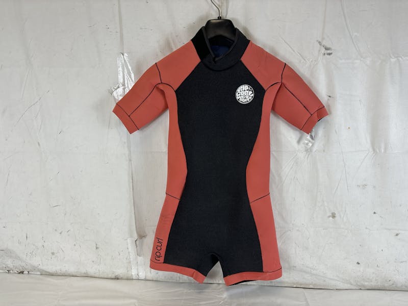 Used Rip Curl DAWN PATROL E Stitch 2mm Womens Size 8 Spring Suit / Wetsuit