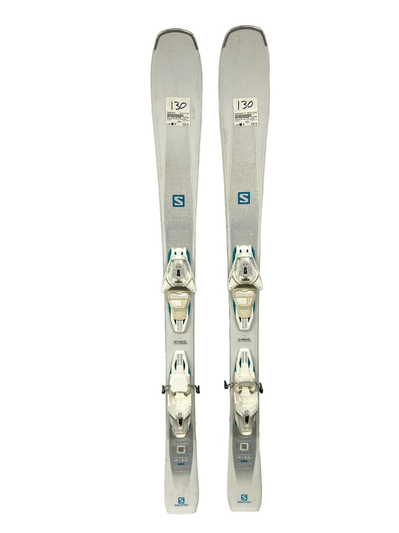 Used Salomon Aira 135 cm Women’s Downhill Ski Combo