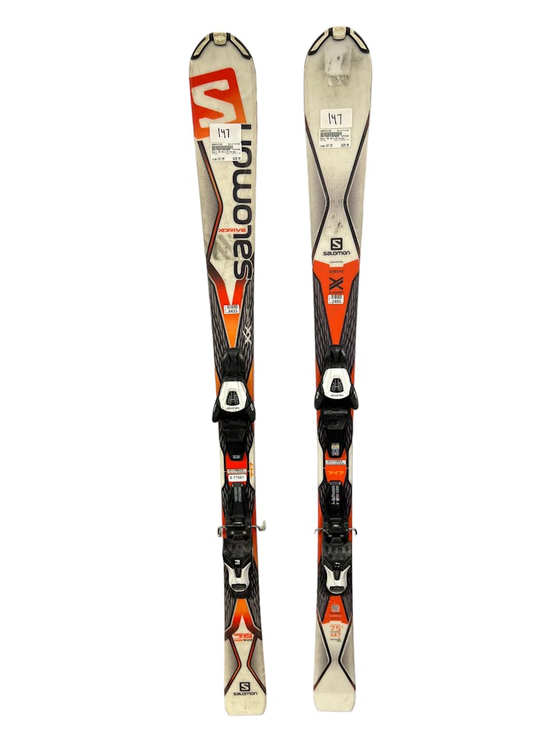 Used Salomon X-Drive 7.5R 147 cm Men’s Downhill Ski Combo