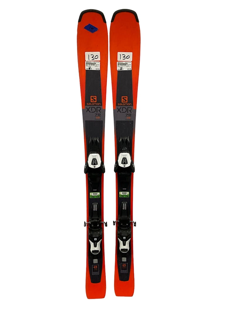 Used Salomon XDR 78 135 cm Men’s Downhill Ski Combo