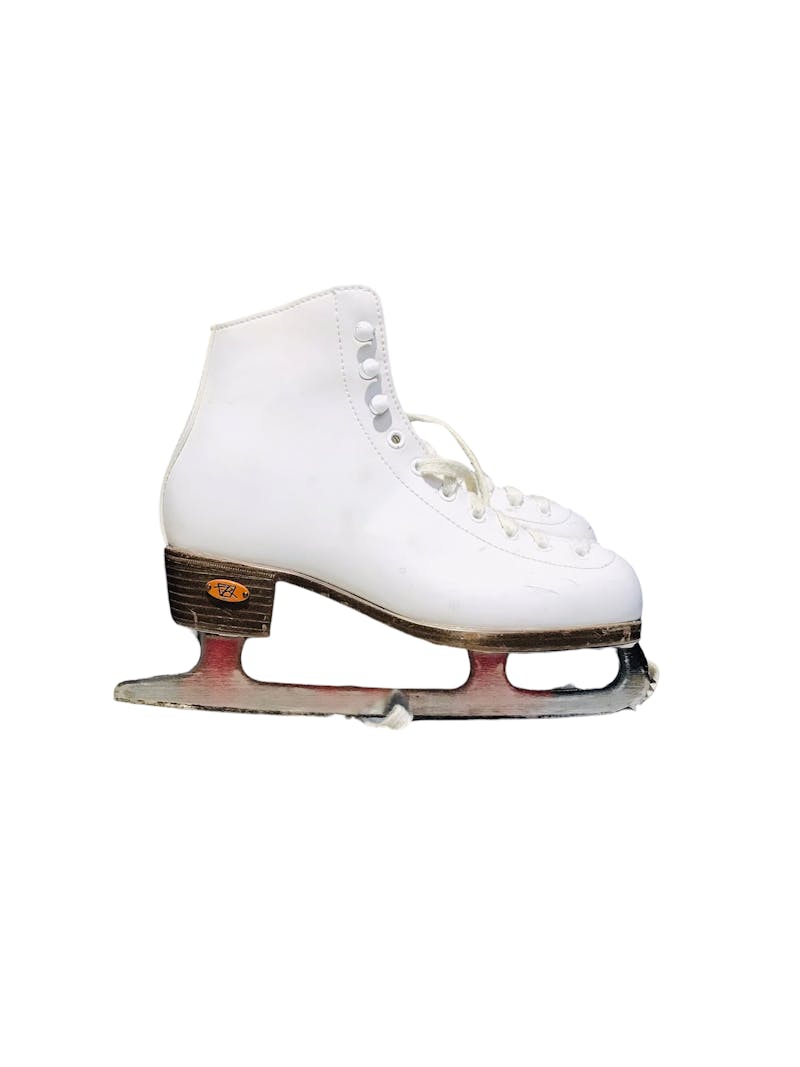 Used Riedell 10W Junior 03 Junior Figure Skates