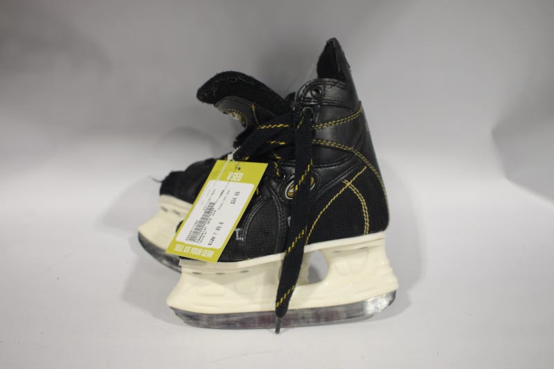 Used Hespeler GPS 350 Youth 09.0 Ice Hockey Skates